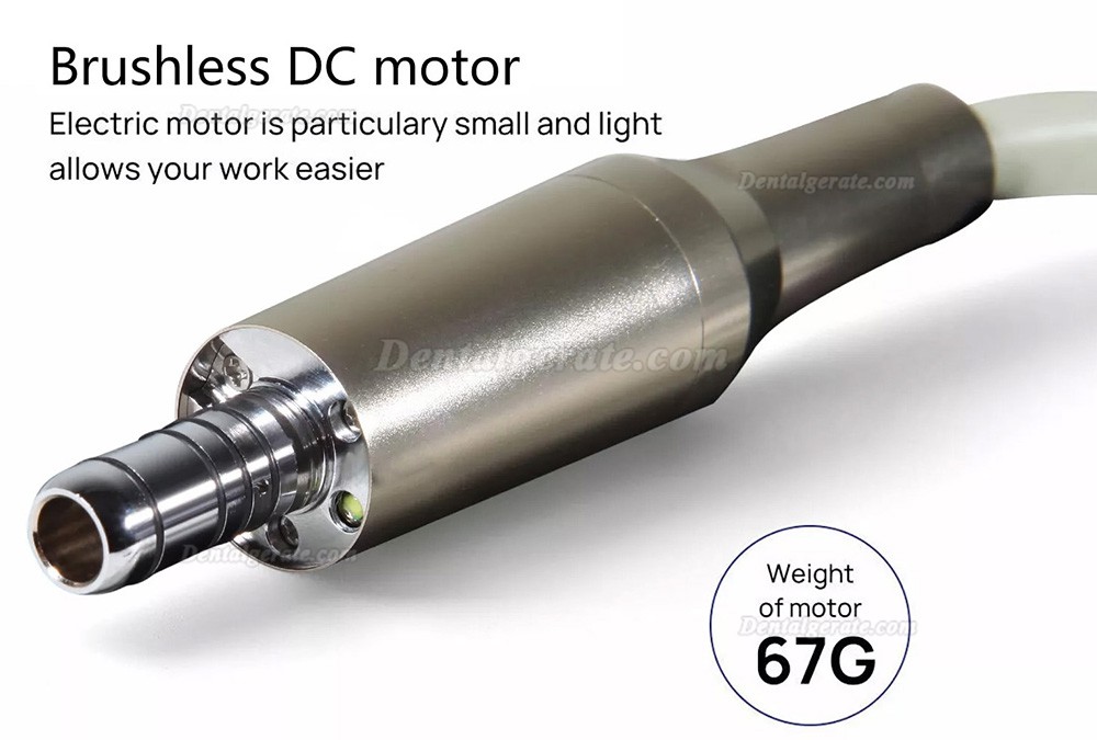 Dental B&uuml;rstenloser Elektrischer Mikromotor mit LED und Wassertank